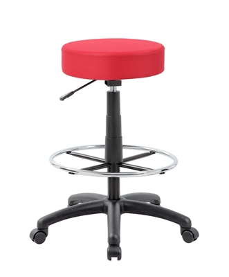 The DOT drafting stool, Red