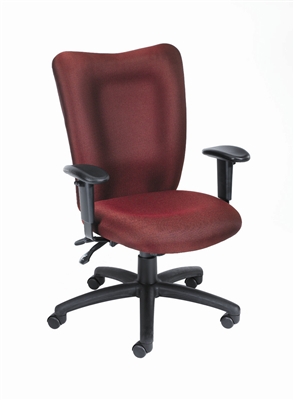 Boss Burgundy Ergonomic Chair