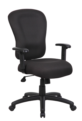 Boss Black Task Chair With B909Jarm