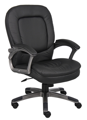 Boss Executive Pillow Top Mid Back Chair