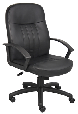 Boss Executive Leather Budget Chair