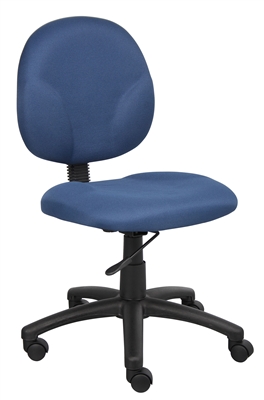 Boss Diamond Task Chair In Blue