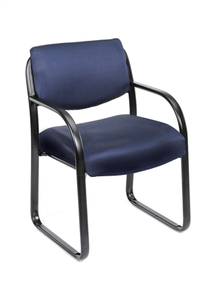 Boss Blue Fabric Guest Chair