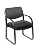 Boss Black Fabric Guest Chair