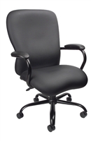 Boss Heavy Duty Caressoftplus Chair - 350 Lbs