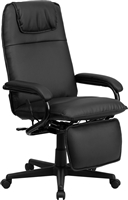 Leather Reclining Executive Office Chair