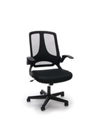 UPHOLSTERED FLIP-ARM TASK CHAIR