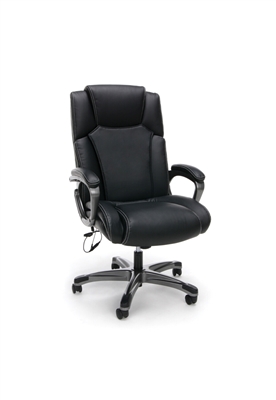 LEATHER HEATED SHIATSU MASSAGE LEATHER EXECUTIVE CHAIR