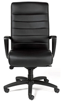 Black Leather Office Chair