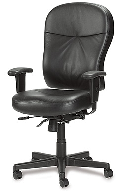 Leather Ergonomic Computer Chair