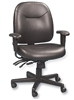 Black Leather Ergonomic Chair