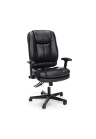 ERGONOMIC HIGH-BACK LEATHER EXECUTIVE CHAIR