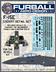 1/48 F-15E Cockpit Detail Set