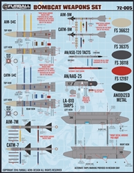 1/72 F-14 Bombcat Weapons Set