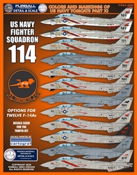 1/48 Colors & Markings of US Navy F-14s PT 11