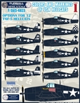 1/48 Colors & Markings of F6F-5 HELLCATS PART1
