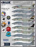 1/48 Colors & Markings of US Navy F-14s PT 12