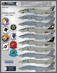 1/48 Colors & Markings of US Navy F-14s PT 12