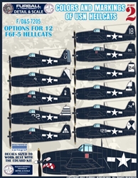 1/72 Colors & Markings of F6F-5 HELLCATS PART 2