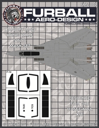 1/48 F-14 Vinyl Mask Set for the Hasegawa Kit