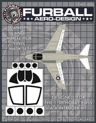 1/48 A-6 Intruder Vinyl Mask Set for the Hobby Boss Kit