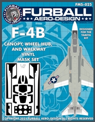 1/48 F-4B Mask Set (Tamiya)