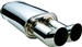 SR*S UNIVERSAL MUFFLER Dual Tips