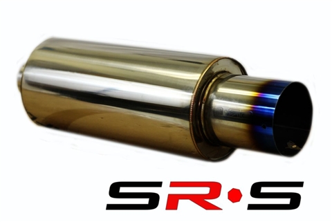 SR*S UNIVERSAL MUFFLER BURNED TIP 3"