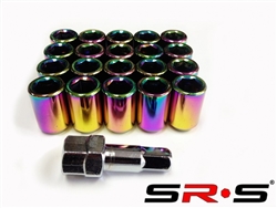 SRS TUNER LUG NUT NEO CHROME