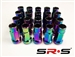 SRS TUNER LUG NUTS NEO CHROME