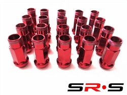 SRS TUNER LUG NUTS RED