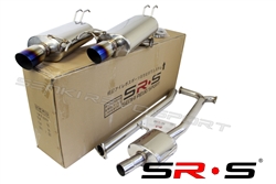 SRS ACURA TSX 04-08 TYPE-RE Burnt Tip Catback Exhaust System