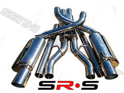 SRS Dodge Charger 05-08 6.1L V8 HEMI SRT-8 ONLY catback exhaust system