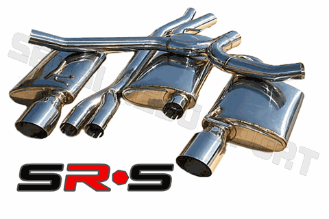 SRS Dodge Charger V6 3.5L 06-08 catback exhaust system