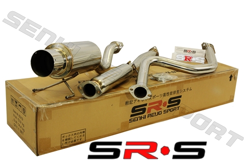 SRS Honda Civic 92-95 3D Hatchback DX/SI catback exhaust system