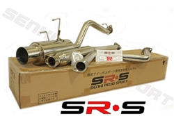 SRS Honda Civic 96-00 LX / DX  2/4D  catback exhaust system