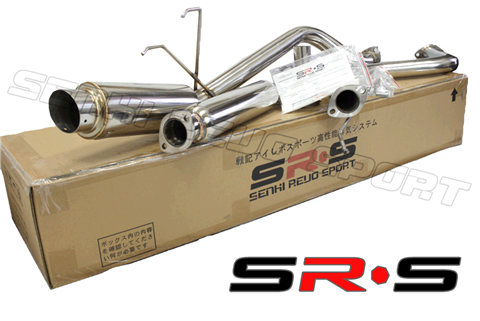 SRS Honda Civic 92-00 2/4DR Fireball Angled Out catback exhaust system