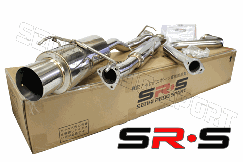 SRS Honda Prelude 97-01 NON SH catback exhaust system