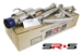 SRS Honda Prelude 97-01 SH catback exhaust system burnt tip