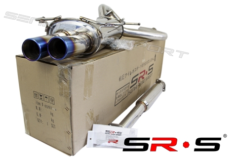 SRS 00-03 Type RE Maxima Burnt Tip Catback Exhaust System