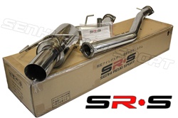 SRS Nissan 240SX 95-98 S14 3" catback exhaust system