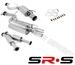 SRS Nissan 300ZX 1990-1996 Z32 2 Seater Stainless Steel Catback Exhaust System
