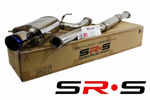 SRS Subaru WRX / STI 02-07 TYPE-RE Burned Tip catback exhaust system