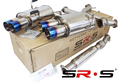 SRS 15-18 Subaru WRX/STI Sedan Burned Tip Catback Exhaust System