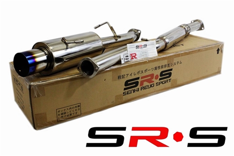 SRS Subaru WRX TURBO 02-07 Burned Tip catback exhaust system