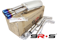 SRS Volkswagen GOLF 03-05 GTI Burnt tip catback exhaust system