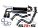 SRS Volkswagen Golf V GTI MK5 06-08 Burn Tip catback exhaust system