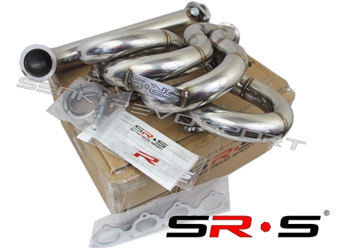 SRS Tuning Ramhorn Header & testpipe Vband GSR ITR B16 B18 B18c1 B18c SI CIVIC CRV B20