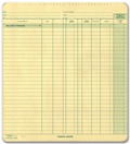 Long Stub Disburstment Ledger