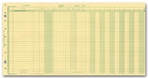 Long Stub Payroll/General Expense Journal